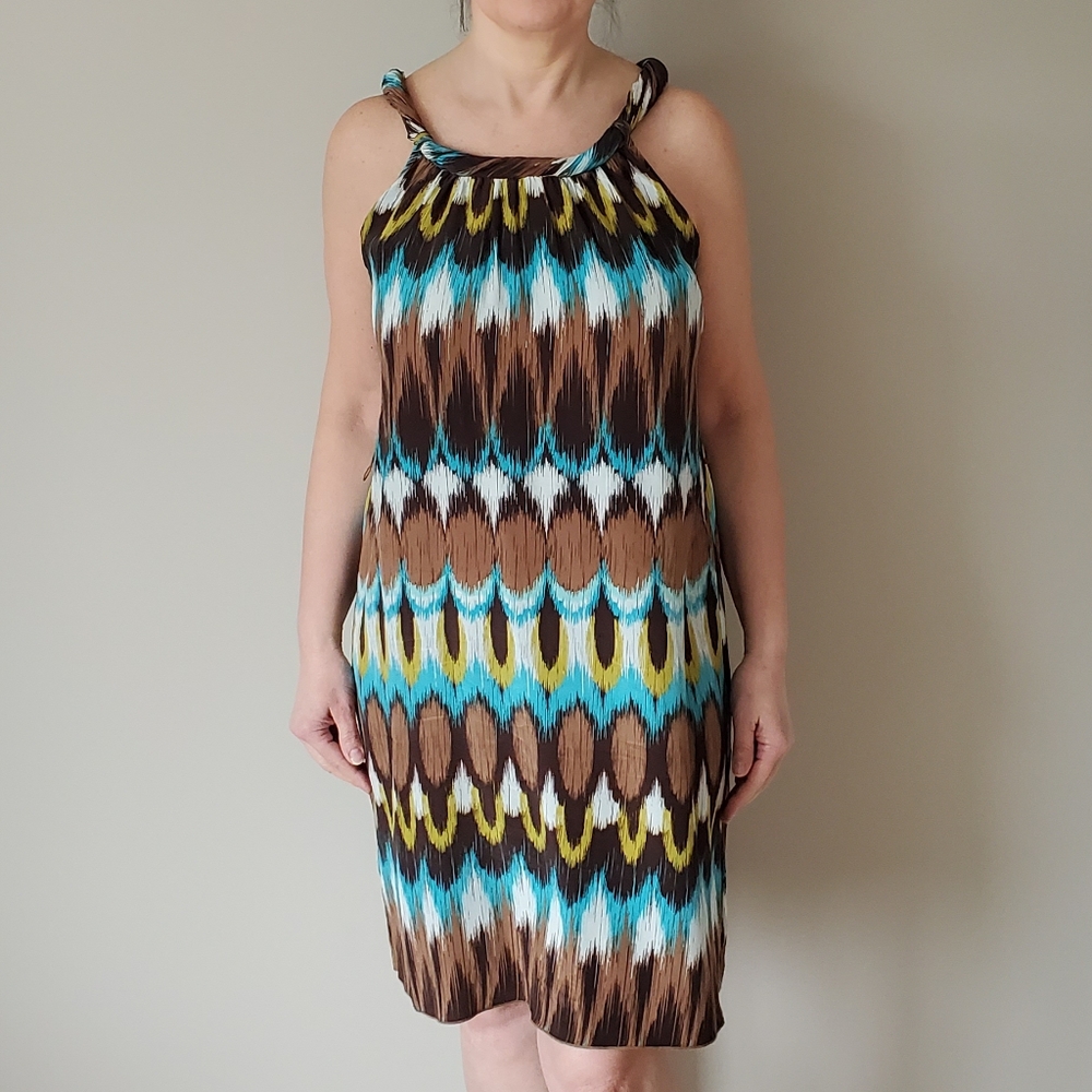 Banana Republic Multicolor Sleeveless Dress